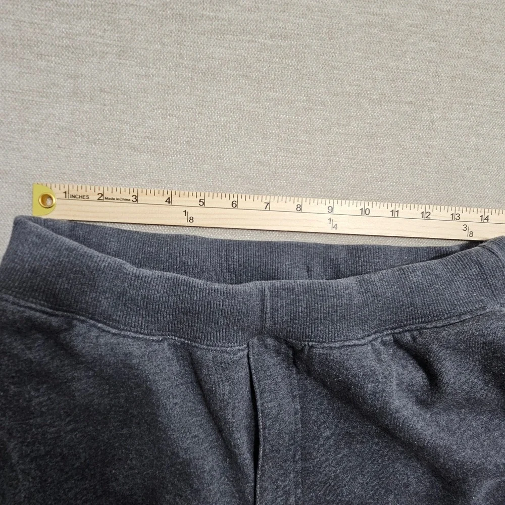 Duluth Trading Co Jogger Sweatpants‎ M x 32 Gray Logo Fleece Lined 44209